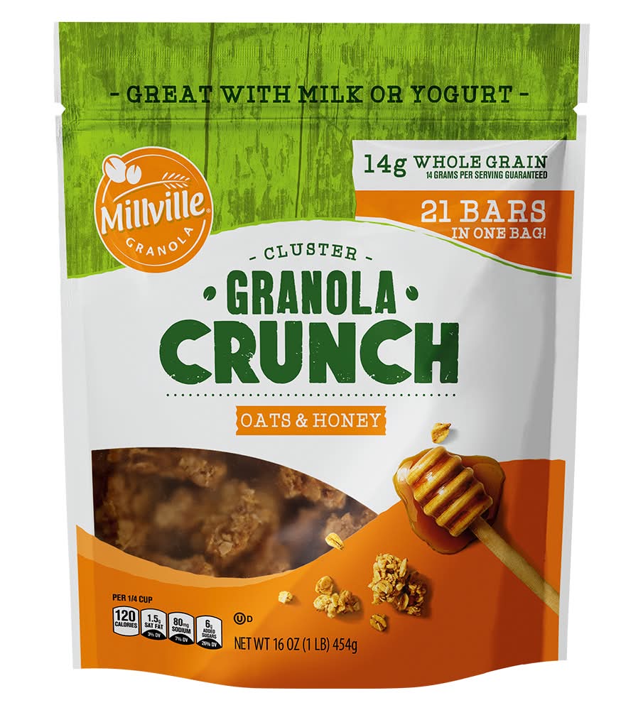 Millville Oats and Honey Granola Crunch