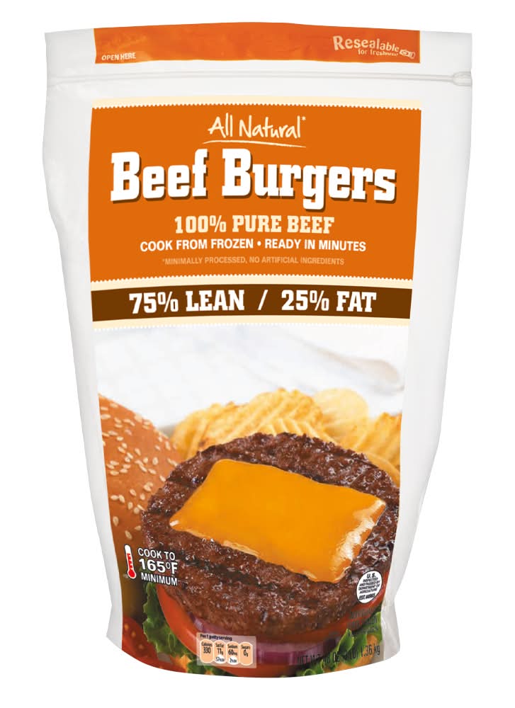 75/25 Ground Beef Patties