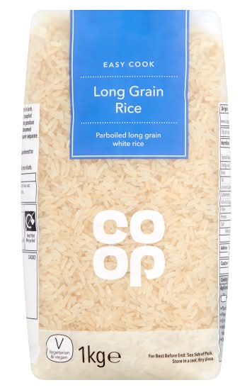 Co-op Easy Cook Long Grain Rice (1kg)