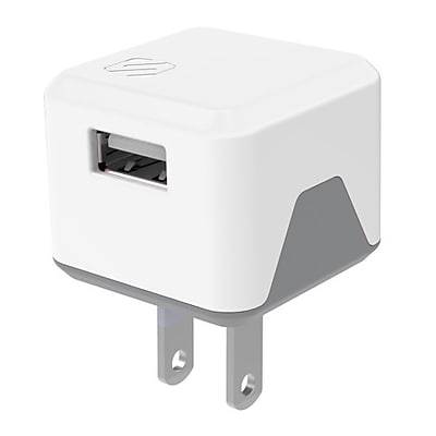 Scosche Supercube Flip 12 Watt Usb Wall Charger, White