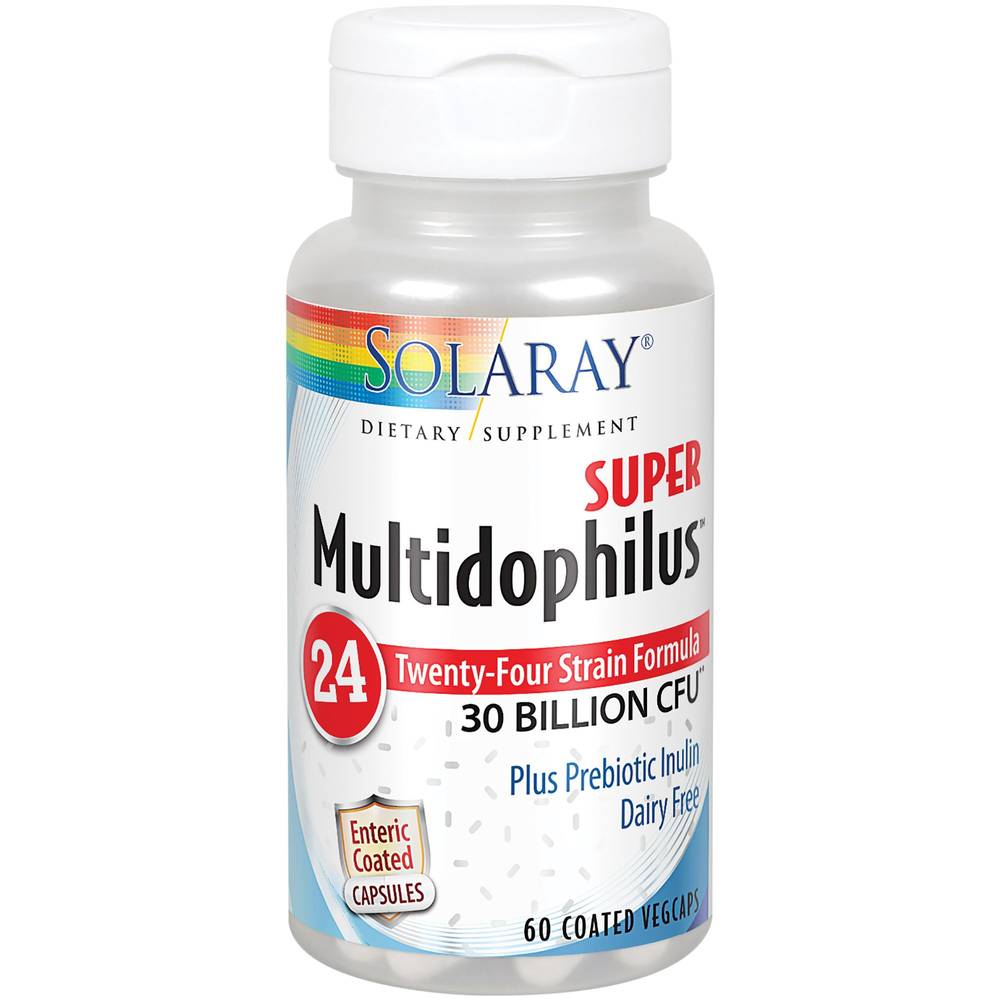 Solaray Super Multidophilus Refrigerated Probiotic Vegcaps (60 ct)