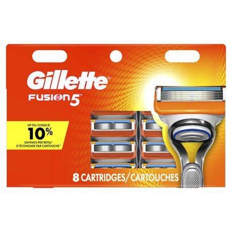 Gillette Fusion5 Men's Razor Blades (8 pieces)