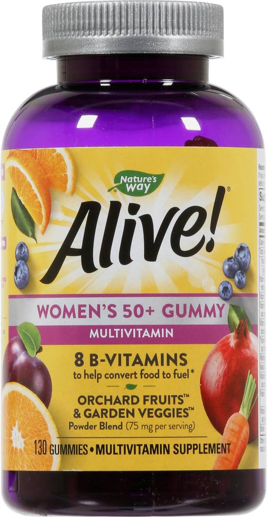 Alive! Women's 50+ Gummy Multivitamin