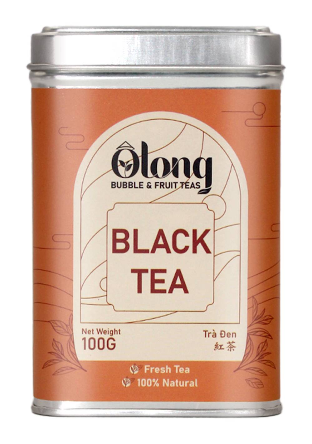 Ôlong 100% Natural Black Tea (100g)