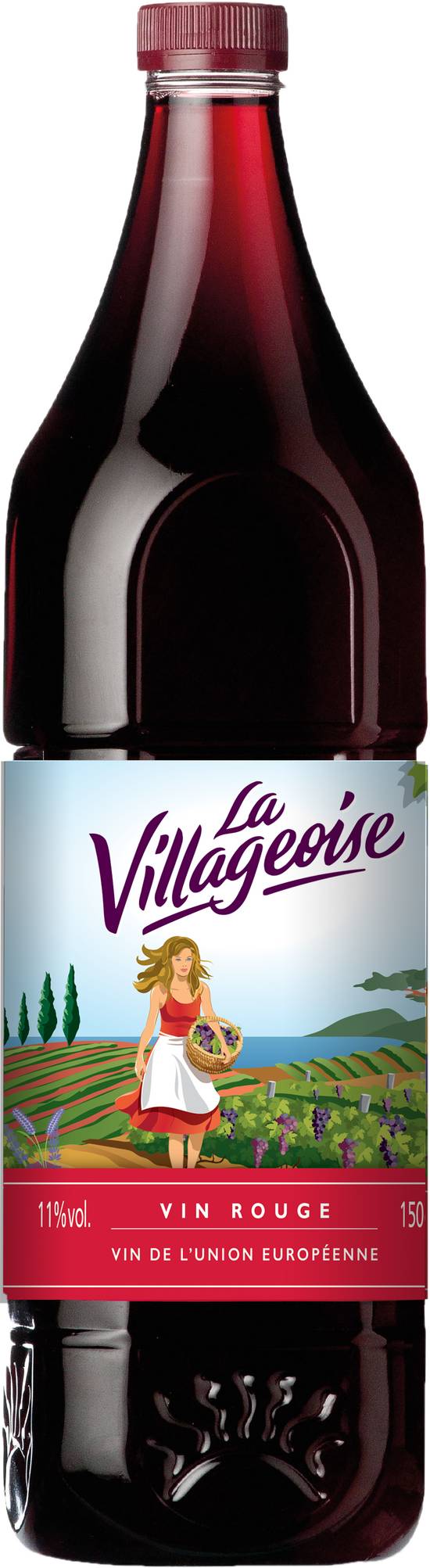 La Villageoise - Vin rouge de l'union européenne (1.5 L)