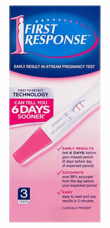 FIRST Response Instream Pregnancy Test 3