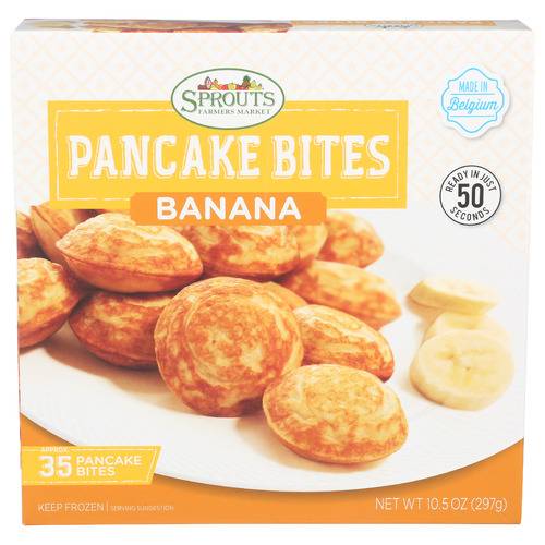 Sprouts Banana Pancake Bites