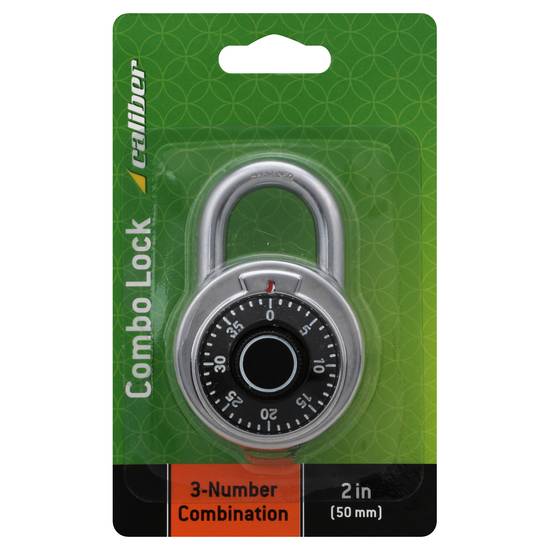 Caliber Combo Lock (2 in)