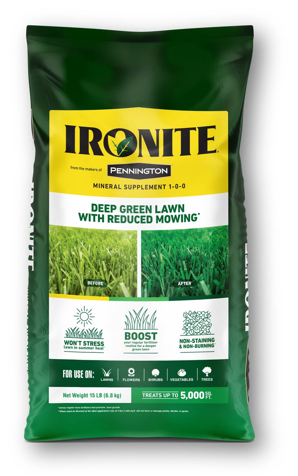 Ironite Mineral Supplement 15-lb 5000-sq ft 1-0-0 Fertilizer | 2149602380