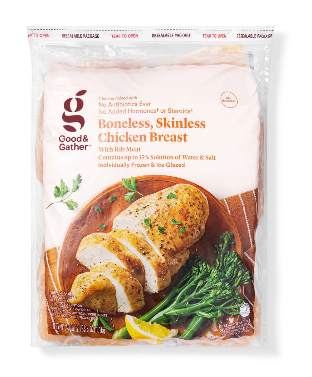 Good & Gather Boneless & Skinless Chicken Breast (40 oz)