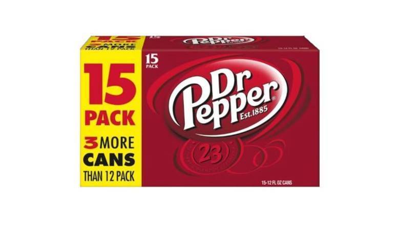 Dr Pepper (12 oz) (Can) (15-Pack)