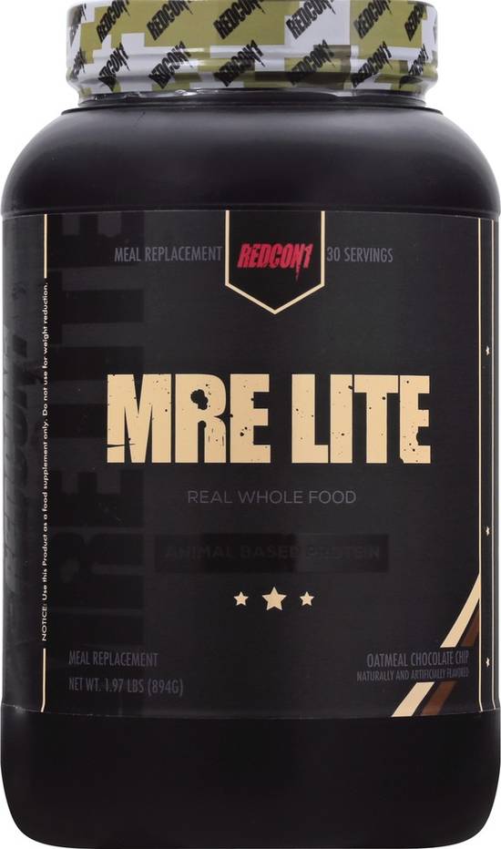 Mre Lite Oatmeal Chocolate Chip Flavored Animal Based Protein Powder (1.9 lbss)
