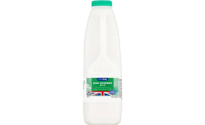 One Stop Semi-Skimmed Milk 1 litre (393869)
