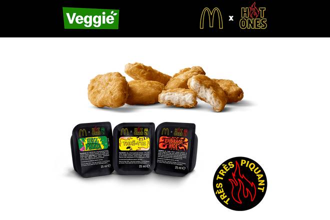 VEGGIE McPLANT® NUGGETS McDO x HOT ONES