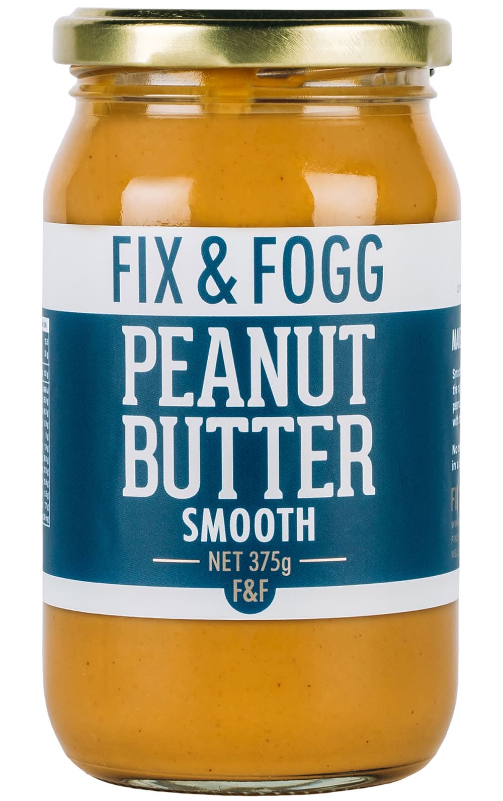 Fix And Fogg Peanut Butter Smooth (375g)