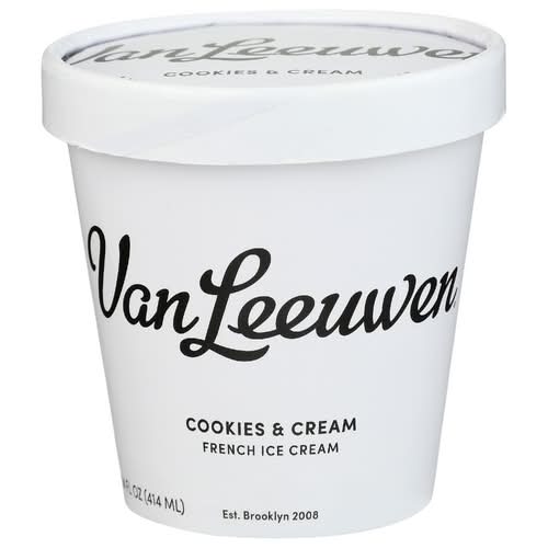 Van Leeuwen Cookies & Cream French Ice Cream