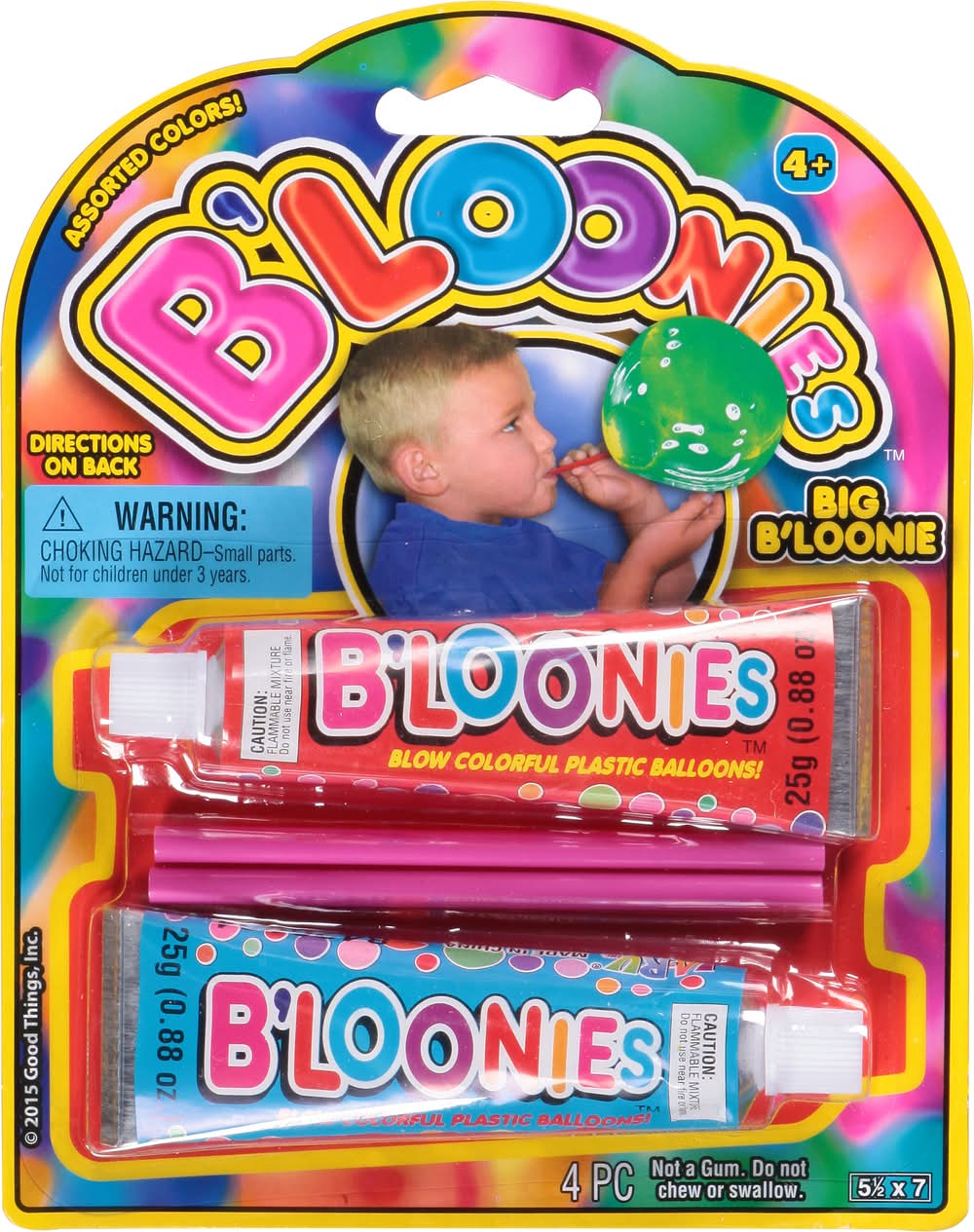 B'Loonies Big Assorted Colors Balloons (3.2 oz)
