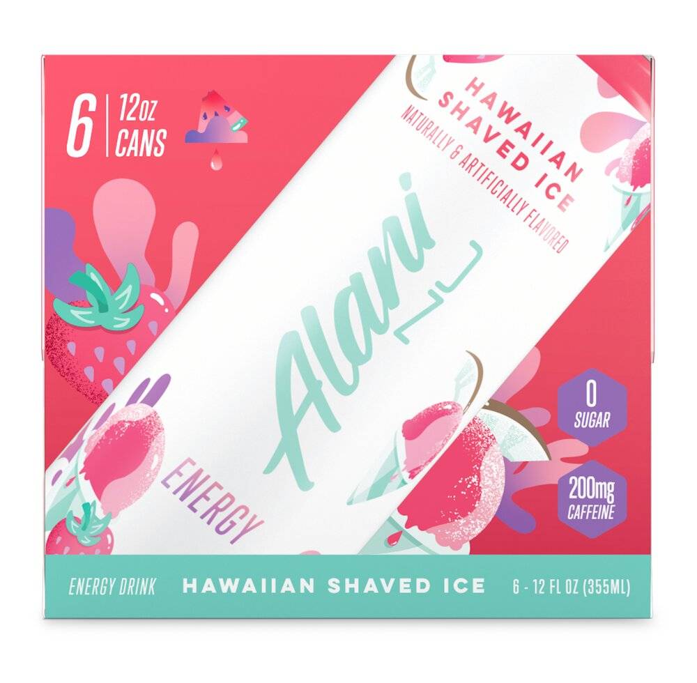 Alani Nu Hawaiian Shaved Ice Energy Drink (12 x 12 fl oz)