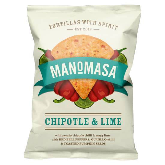 Manomasa Chipotle & Lime 140g