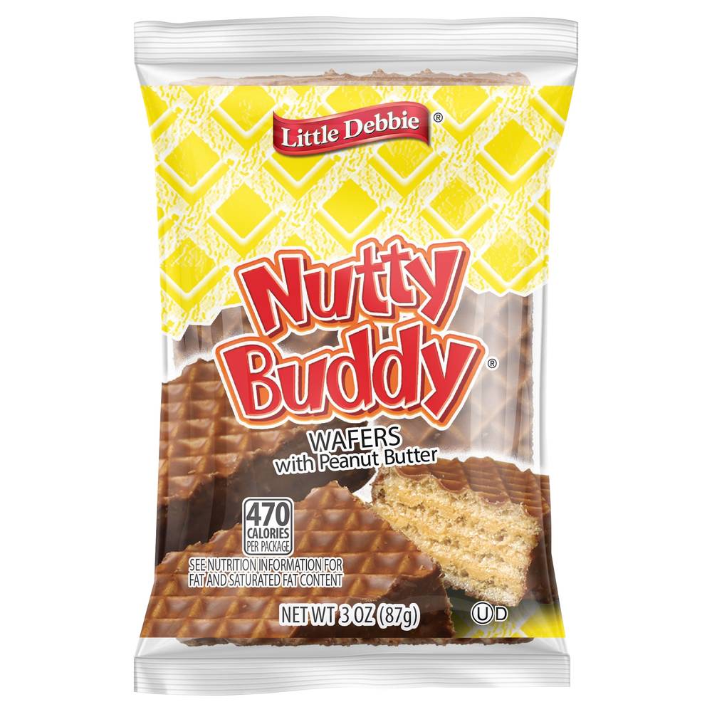 Little Debbie Nutty Buddy Cookies With Peanut Butter (3 oz)