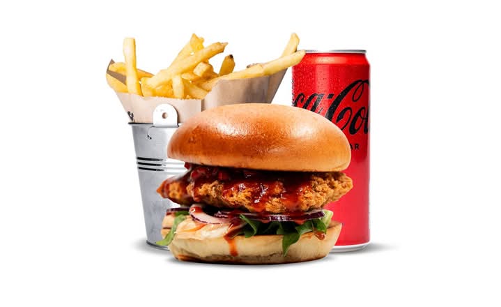 Crispy Chicken Hot Original Meal
