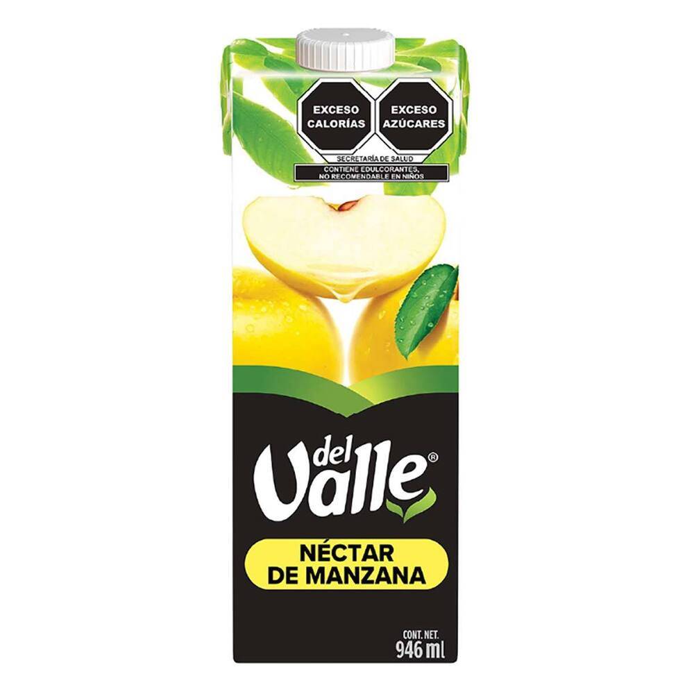 Del valle jugo (946 ml) (manzana)