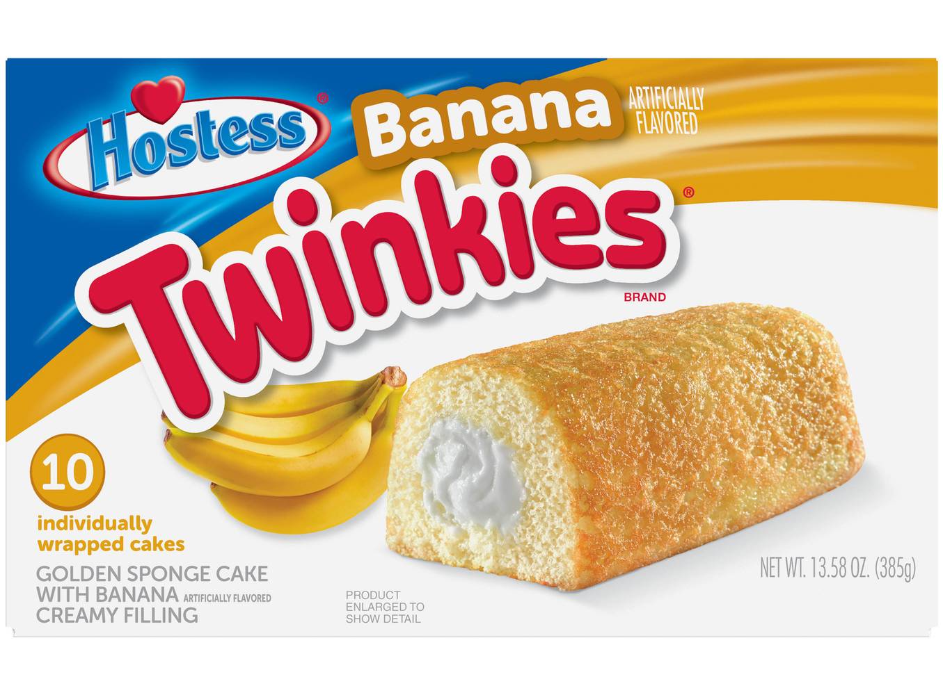Hostess Twinkies Banana Flavored Sponge Cake (13.6 oz)