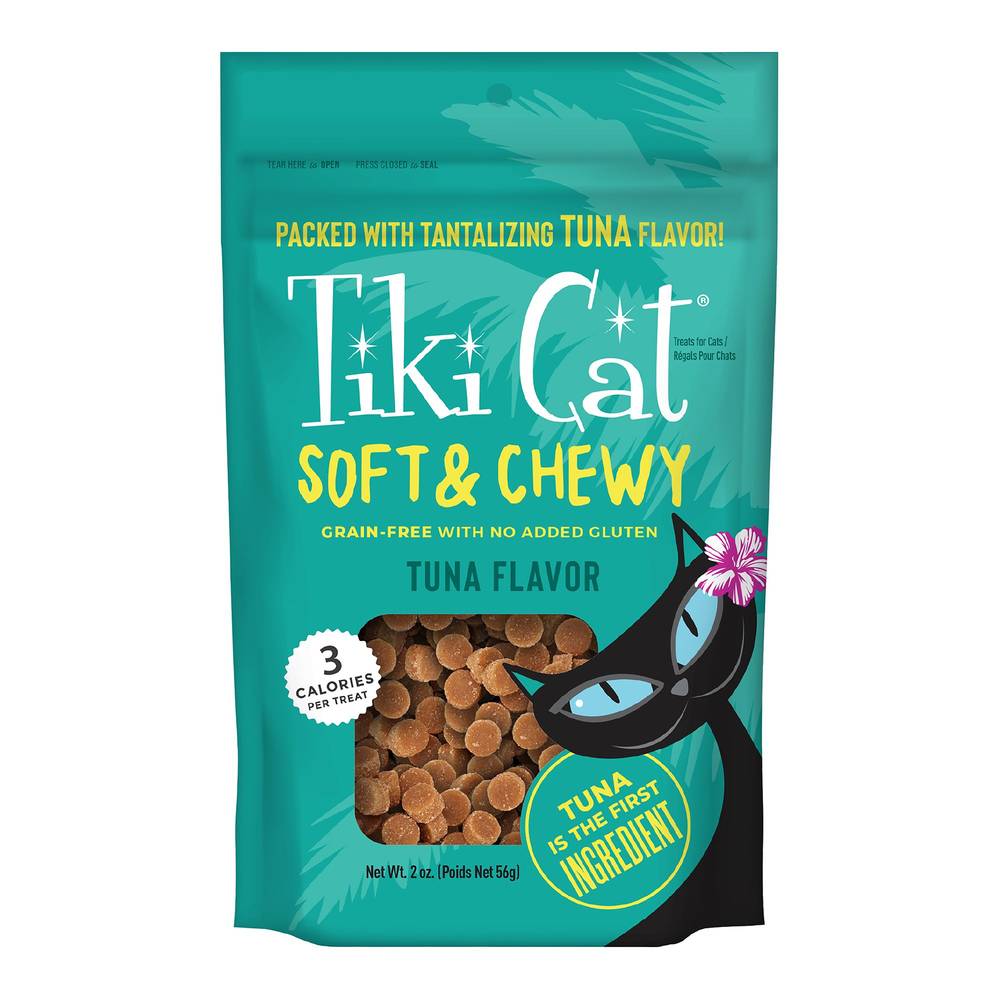 Tiki Cat Soft & Chewy Cat Treats (tuna)