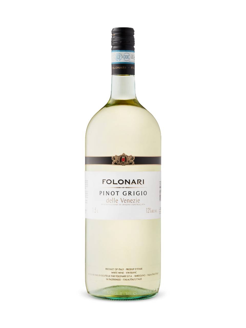 Folonari Pinot Grigio Delle Venezie Doc White Wine (1.5 L)