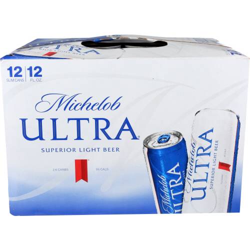 Michelob Ultra Beer 12 Pack Cans
