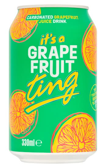 Ting Grapefruit, Sparkling Flavoured Beverage (330ml)