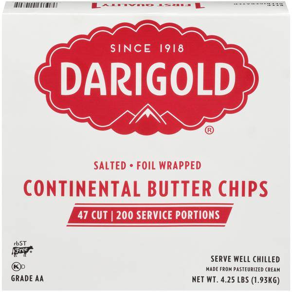 Darigold Continental Butter Chips (4.25 lbs)