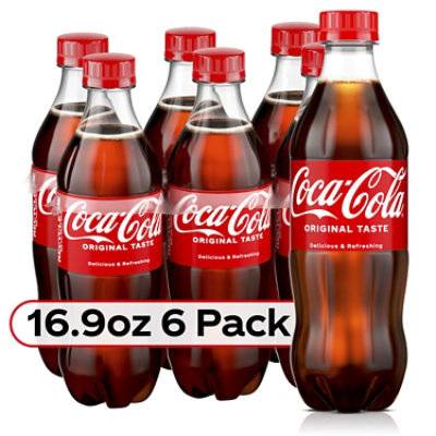 Coca-Cola Original Taste Drink (6 x 16.9 fl oz)