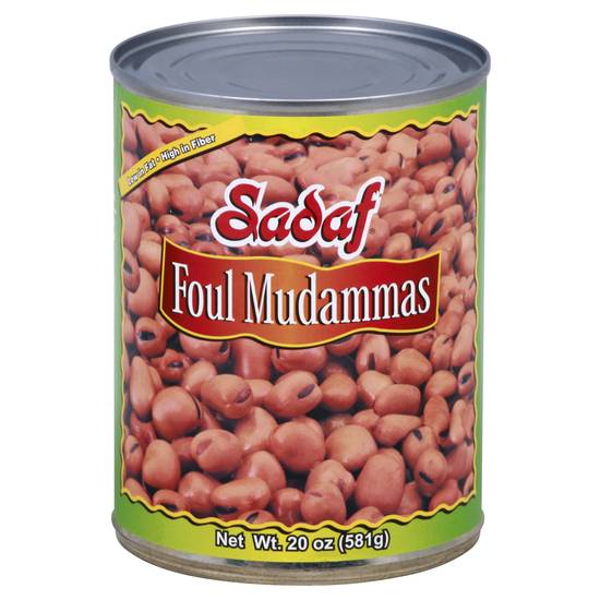 Sadaf Foul Mudammas Fava Beans (20.5 oz)