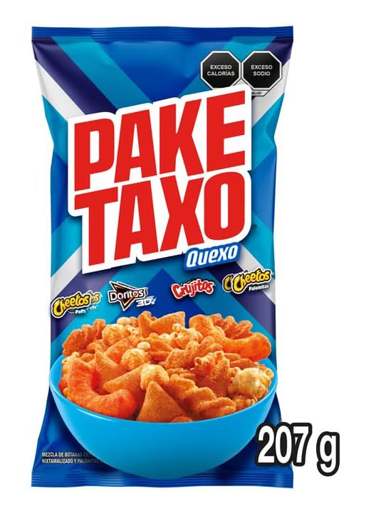 Paketaxo · Botana surtida, quexo (215 g)