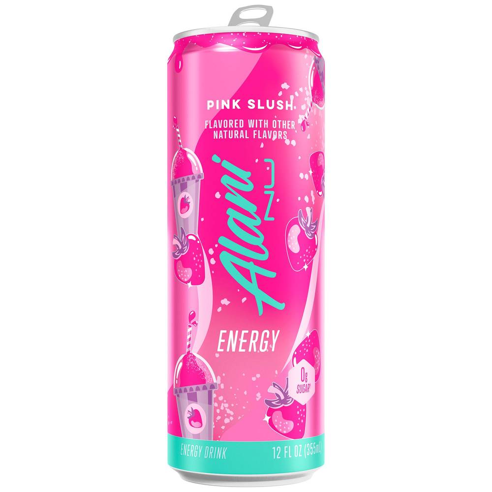 Alani Nu Paris Hilton Limited Edition Flavor Energy Drink Cans (144 fl oz) (pink slush)