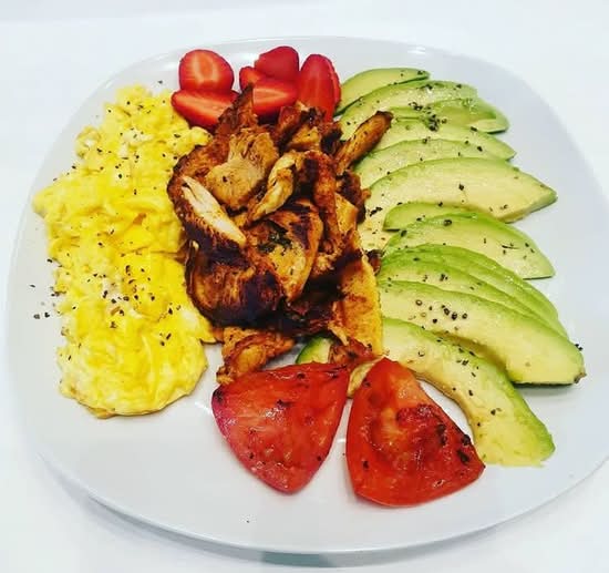 Breakfast Chicken Plate