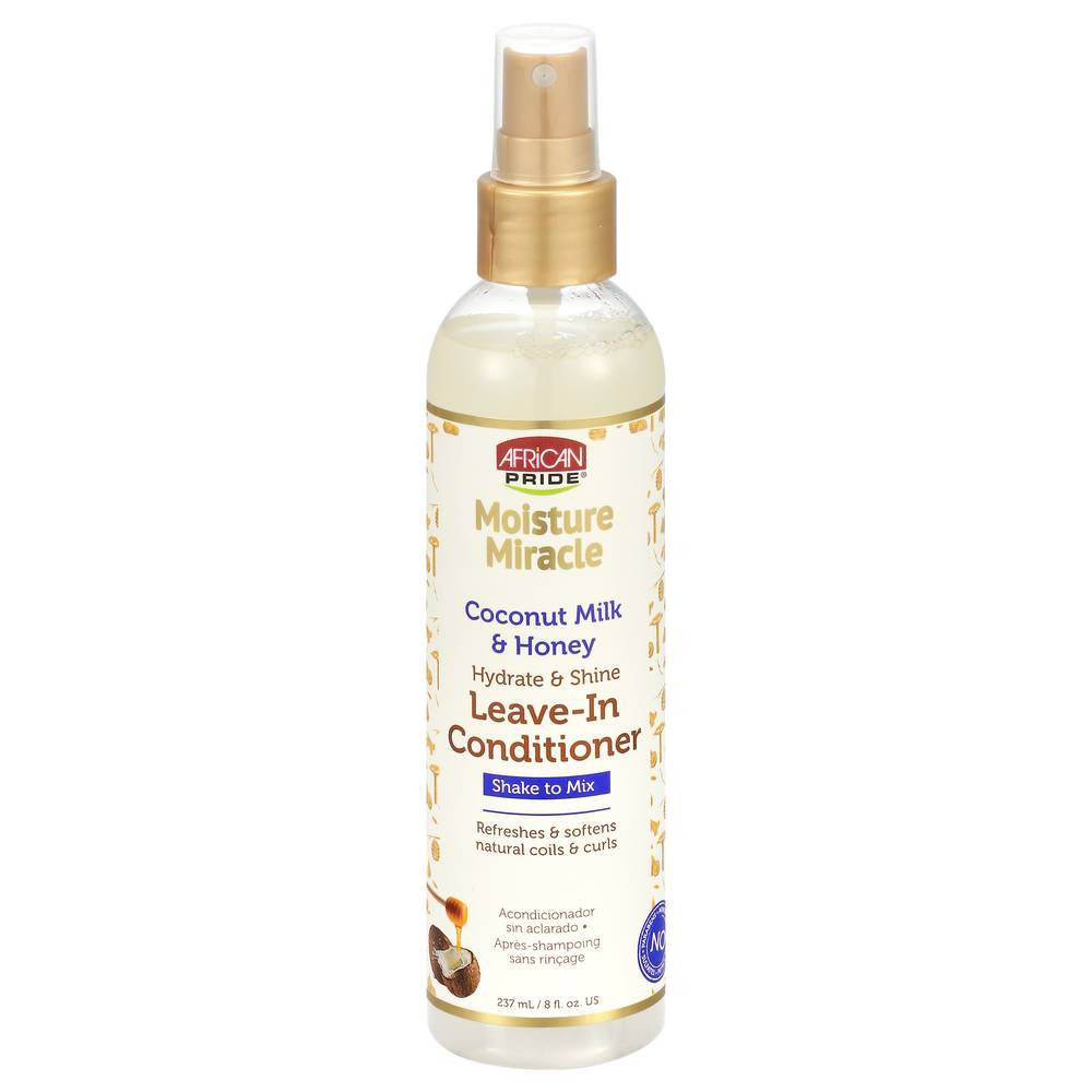 African Pride Coconut Milk & Honey Leave-In Conditioner (8 fl oz)