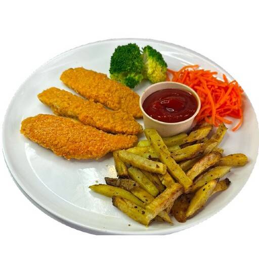 Kids' Meal - Chick'n Fingers / Repas Enfant - Lanières de poulet végé