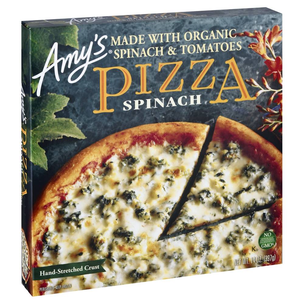 Amy's Organic Tomatoes & Spinach Pizza