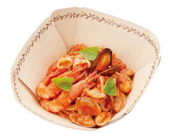 【202】濃厚エビ�ソースのペスカトーレ Pescatore Spaghetti with Thick and Rich Shrimp Sauce