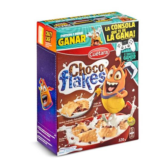 Chocoflakes Cuetara Caja 550 g.