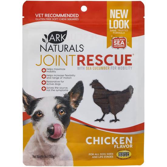 Joint Rescue Chicken Flavor Dog Treats Ark Naturals 9 oz