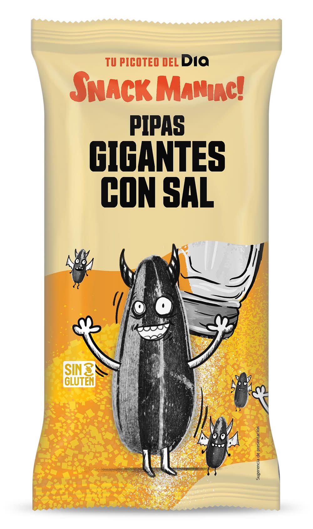 Pipas Gigantes Con Sal Snack Maniac De Dia Bolsa 200 G