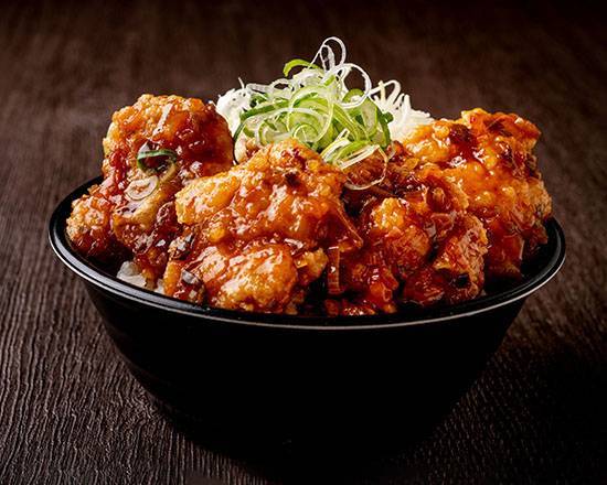 油淋鶏げ��んこつ唐揚げ丼 5個 Yurinchi Fried Chicken Rice Bowl (5 Pieces)