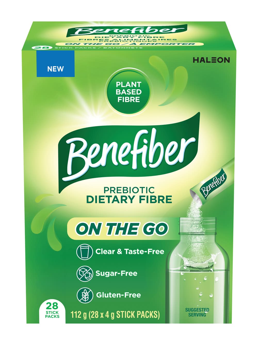 Benefibre On the Go Prebiotic Dietary Fibre Powder (28 x 4 g)