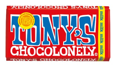 Tony's Chocolonely Fairtrade Milk Chocolate (180g)