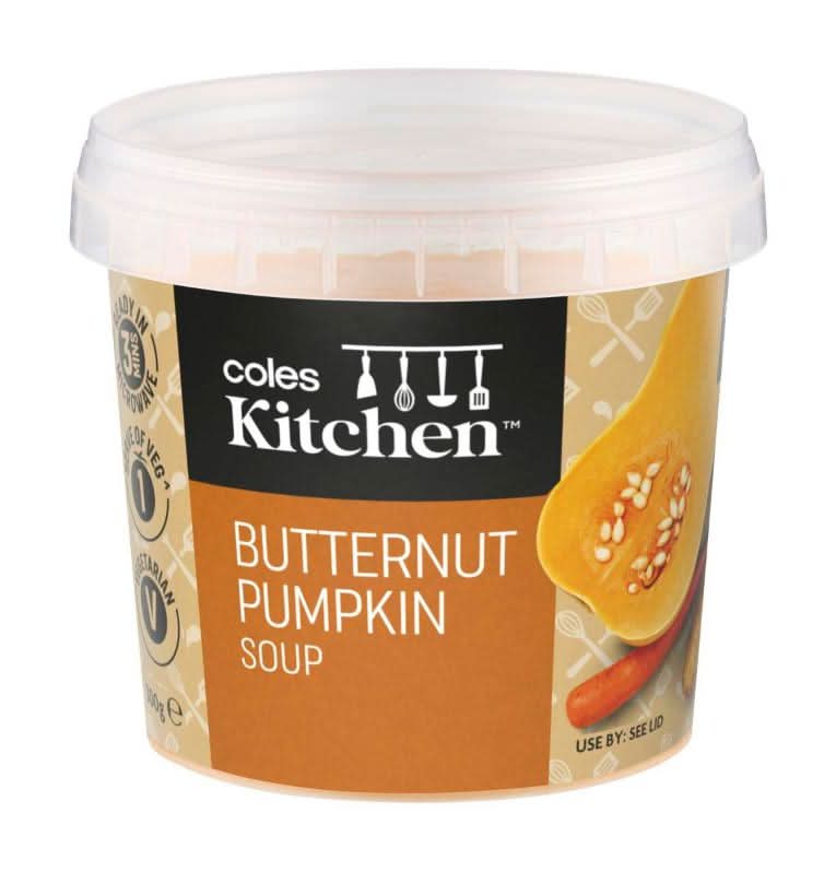 Coles Butternut Pumpkin Soup (300g)