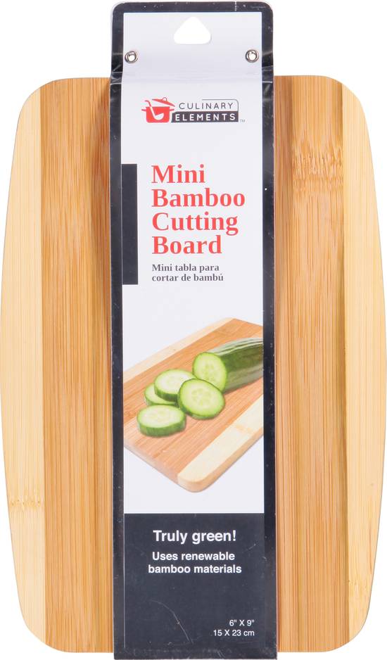 Culinary Elements Mini Bamboo Cutting Board