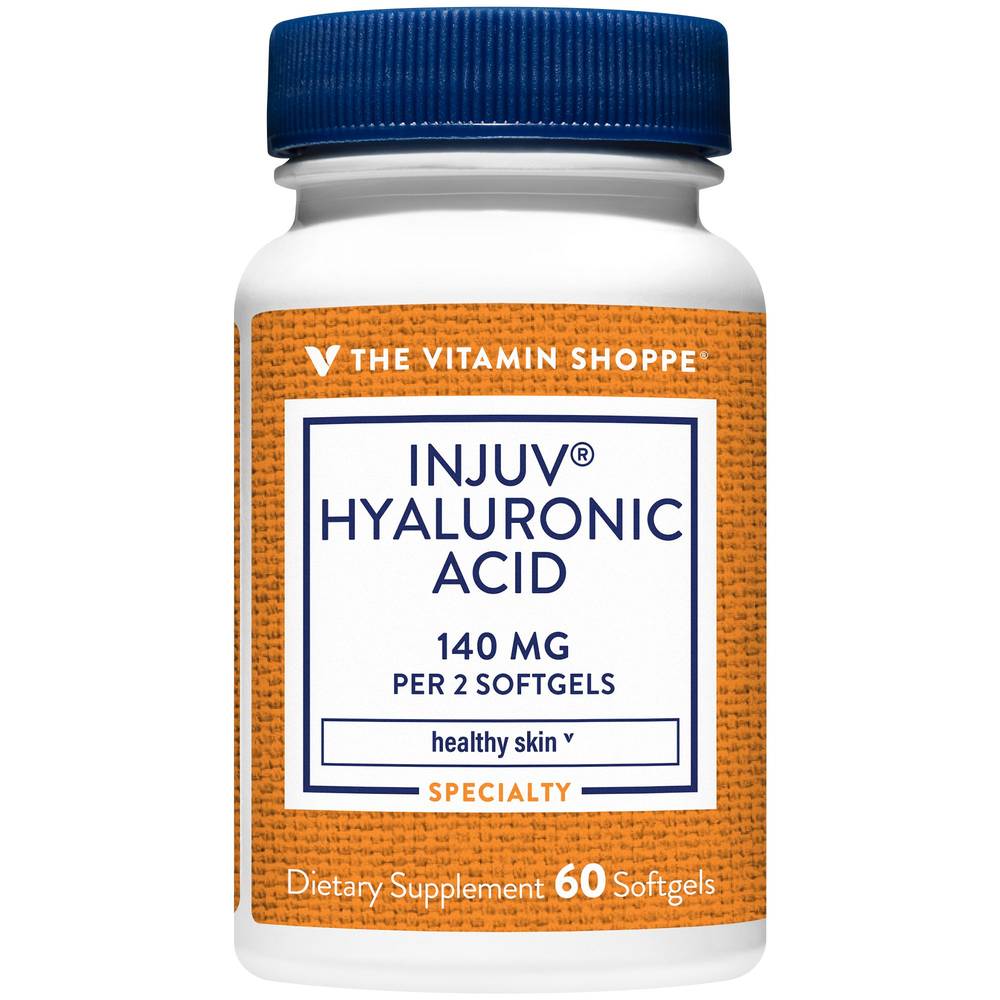 Injuv Hyaluronic Acid For Healthy Skin - 140 Mg (60 Softgels)